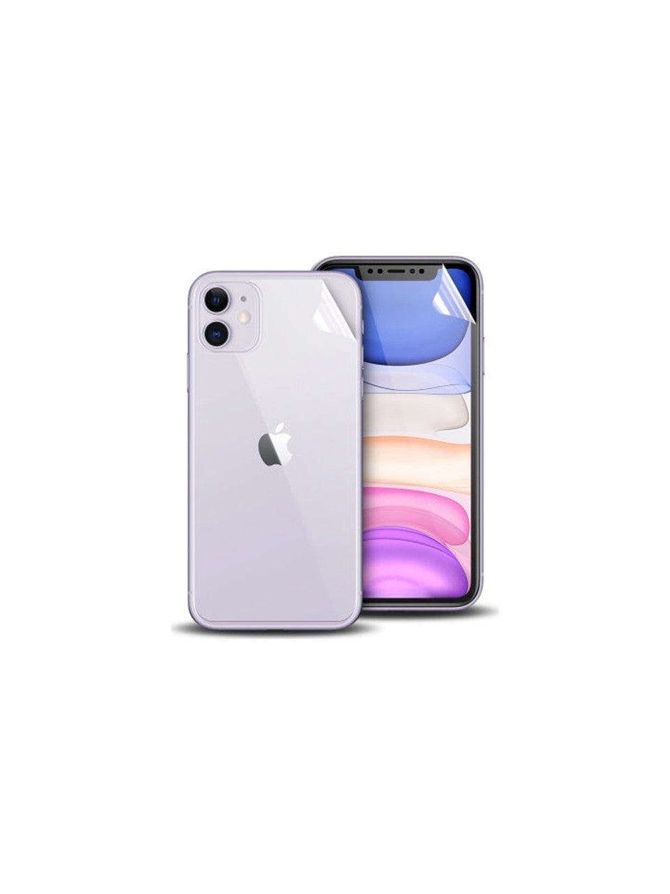 iPhone 11 ile Uyumlu Ön Arka Koruma Full Body Jelatin