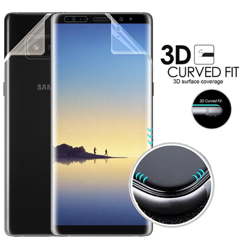 Samsung Galaxy Note 8 ile Uyumlu Ön Arka Koruma Full Body Jelatin