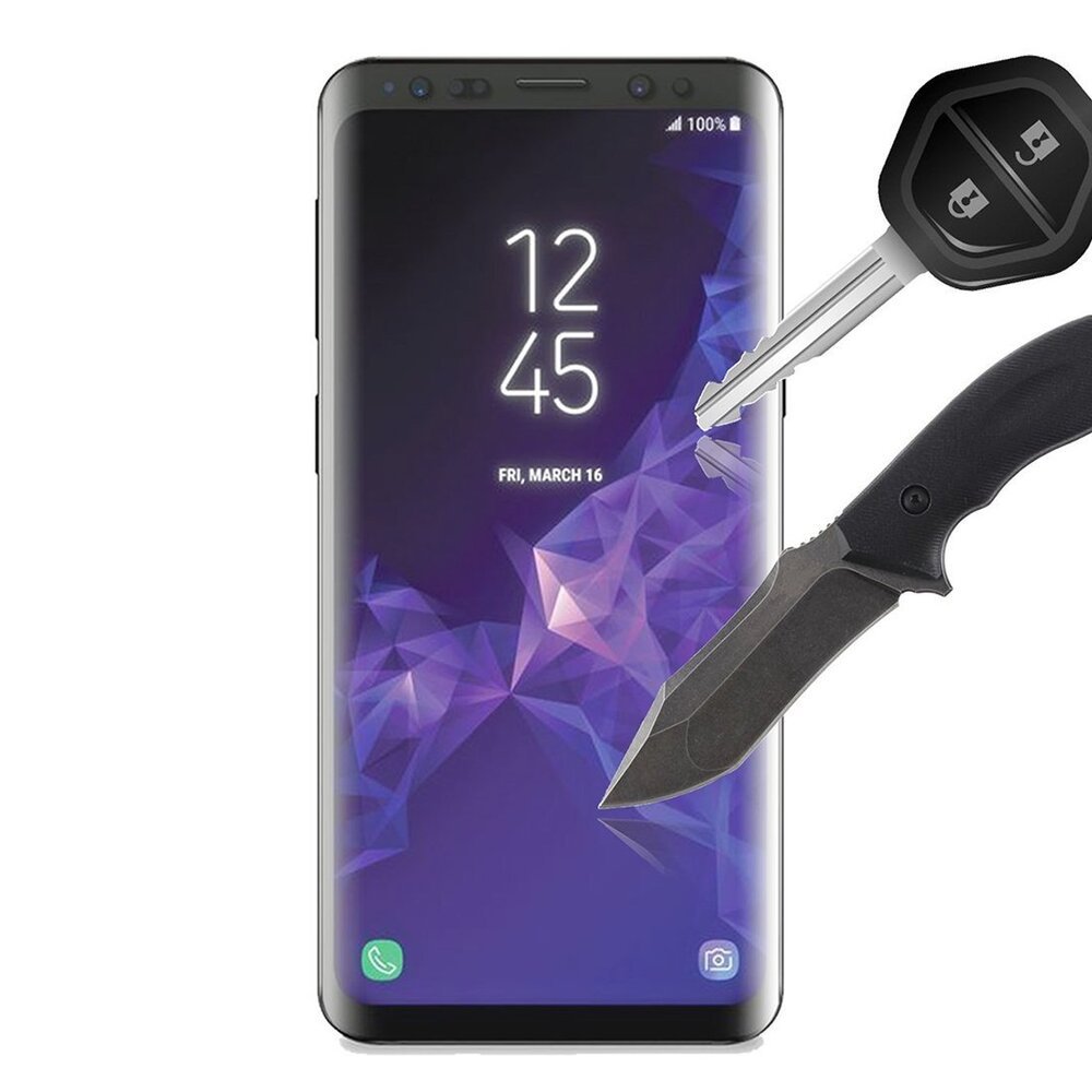 Samsung Galaxy S9 Plus ile Uyumlu Ön Arka Koruma Full Body Jelatin