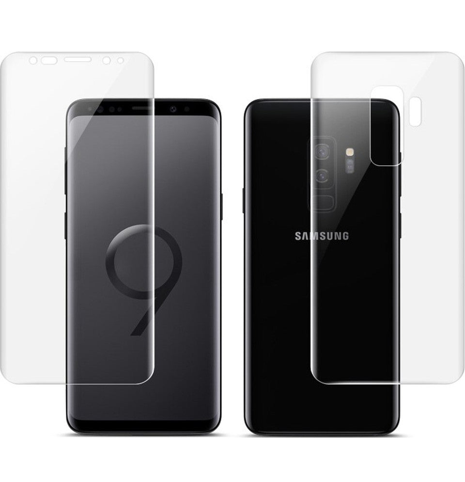 Samsung Galaxy S9 Plus ile Uyumlu Ön Arka Koruma Full Body Jelatin