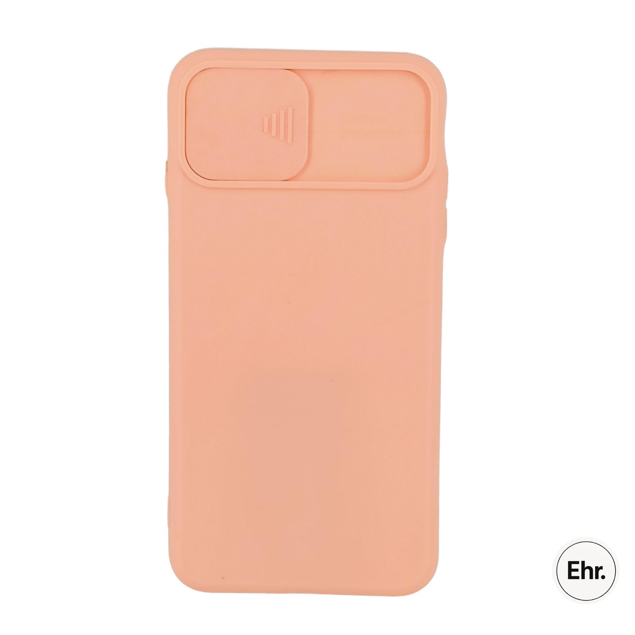 iPhone 7 Plus / 8 Plus Uyumlu Kamera Sürgülü Mat Silikon Kılıf