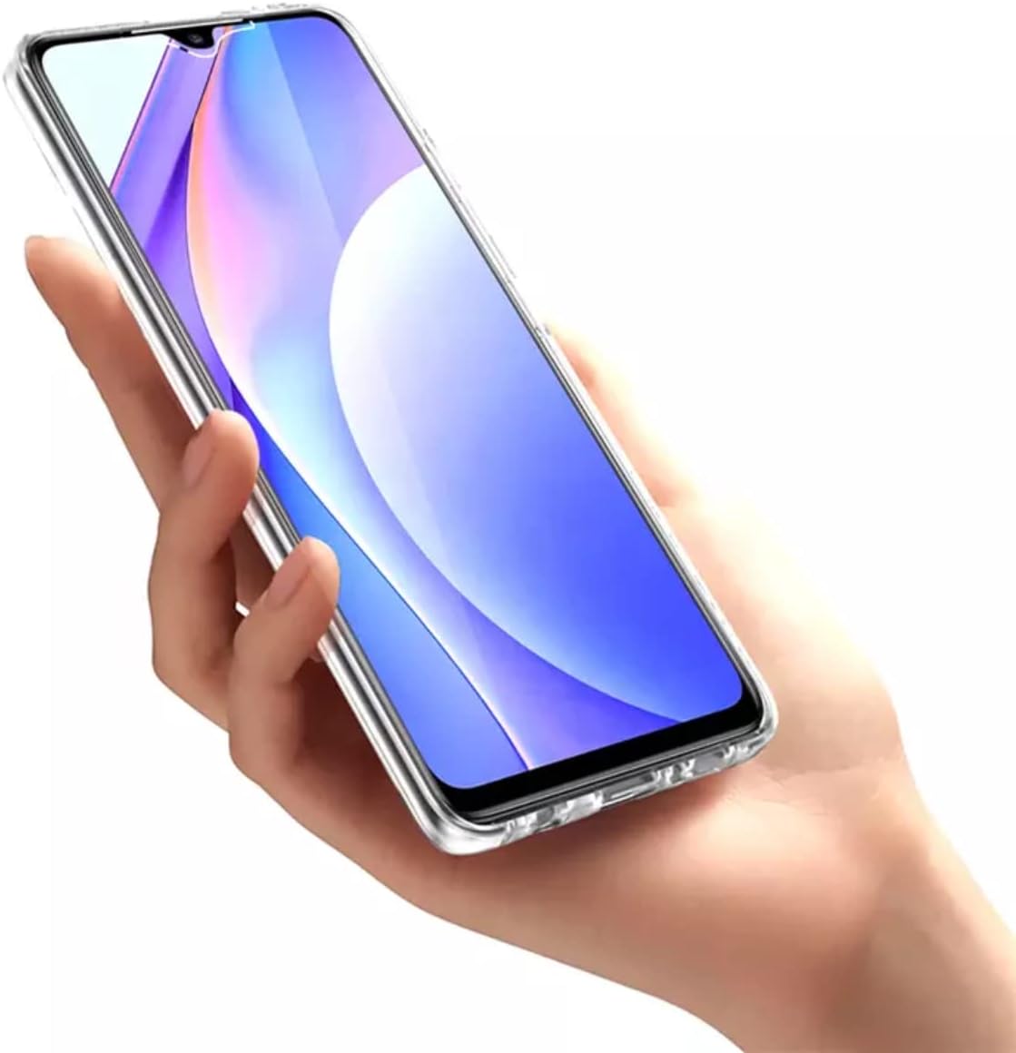 Samsung Galaxy A32 Uyumlu Ön Arka 360 Tam Koruma Şeffaf Soft Silikon Kılıf