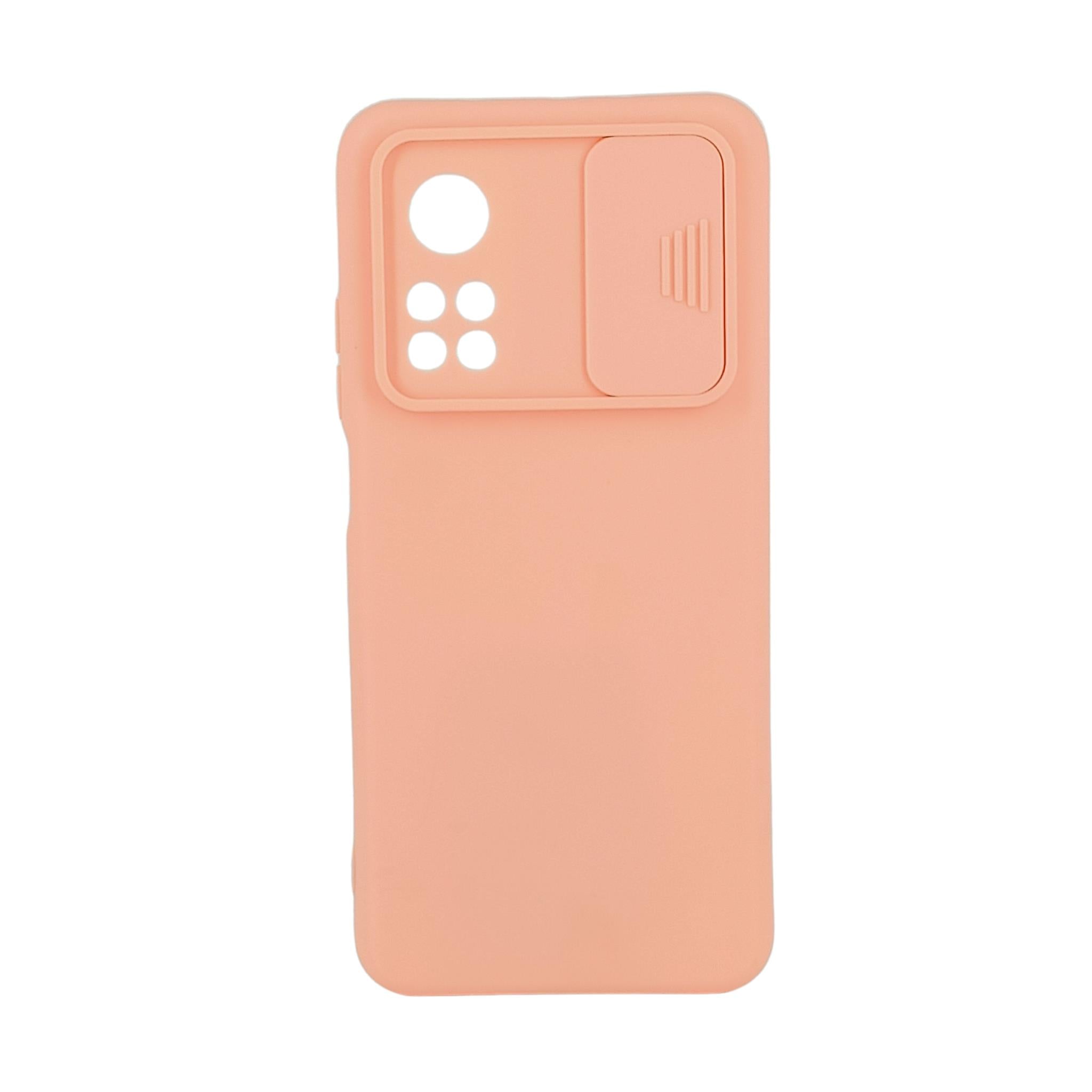 Xiaomi Mi 10T-10T Pro Uyumlu Kamera Sürgülü Mat Silikon Kılıf