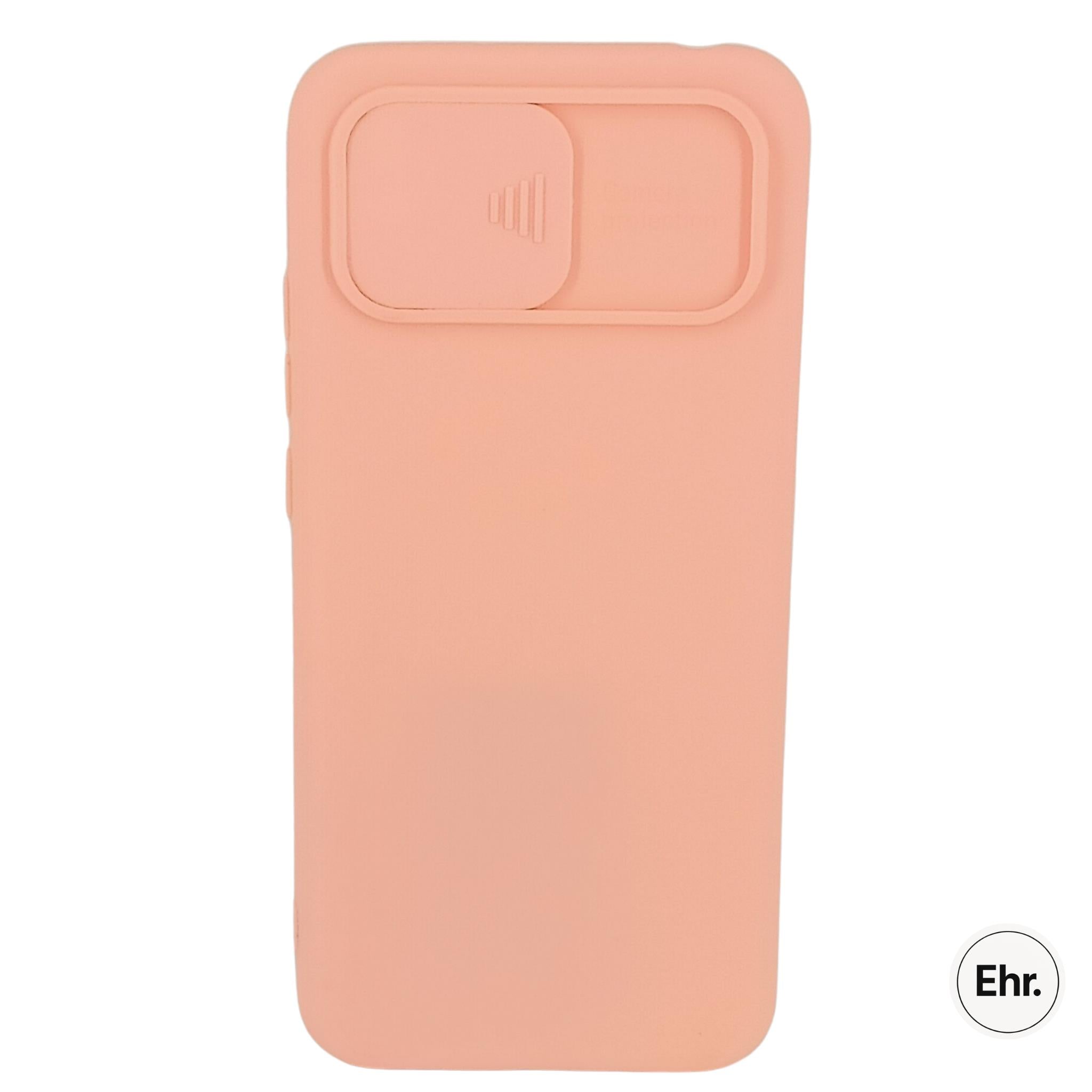 Xiaomi Redmi 9A Uyumlu Kamera Sürgülü Mat Silikon Kılıf